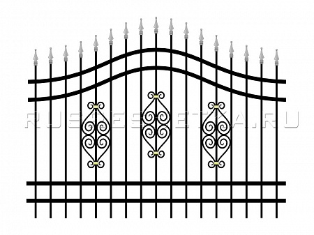 Забор и ворота 53